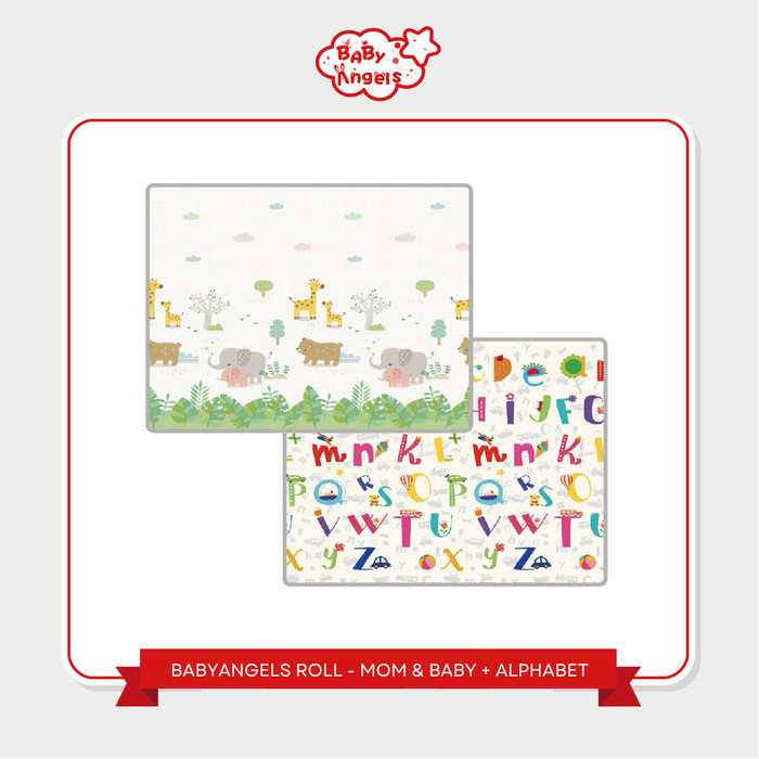 HOT SALE BabyAngels Roll - Mom & Baby / Alphabet Playmat
