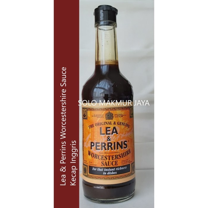 

Lea Perrin Perrins Worcestershire Sause Kecap Inggris 284 ml