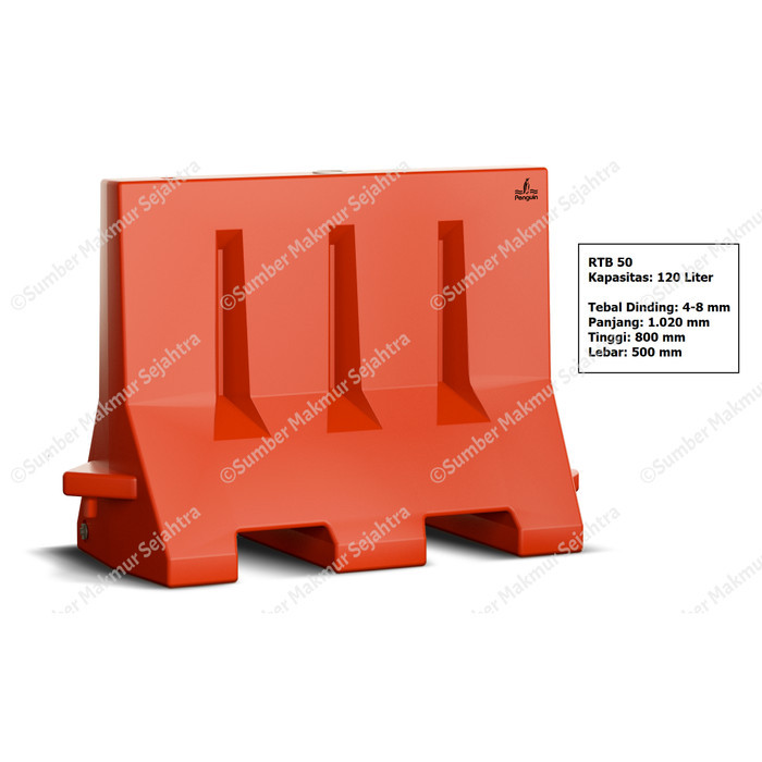 

TERBARU Road Barrier / Pembatas Jalan Penguin RTB 50 PROMO!