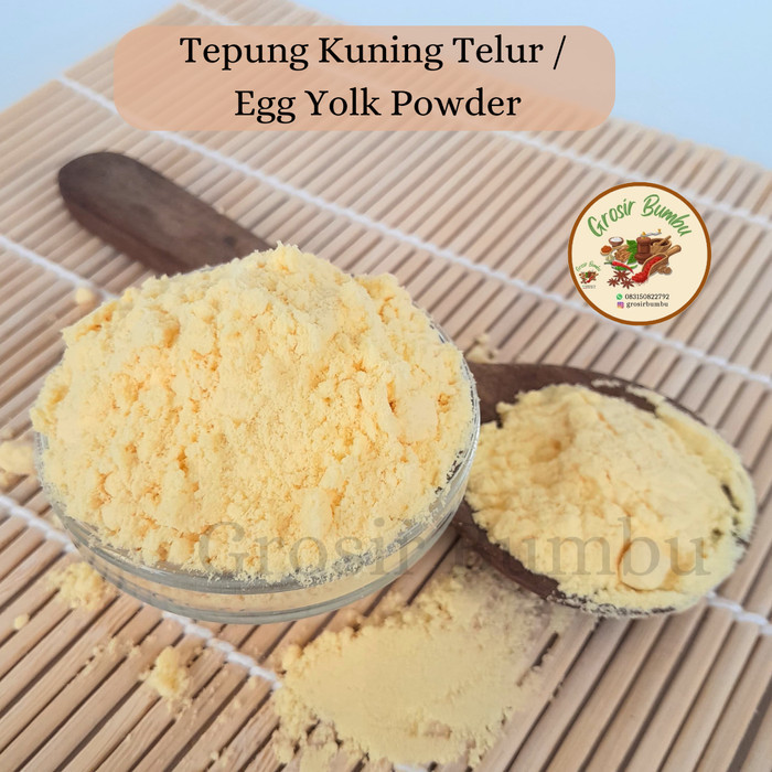 

Tepung kuning telur 1kg/ egg yolk powder