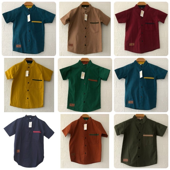 Beragam Mommy'S Honey Kemeja Koko Kemko Anak Dsk469