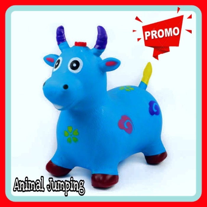 TERBARU TERBAIK Animal Jumping / Mainan Kuda Kudaan / Mainan Kuda Sapi Karet