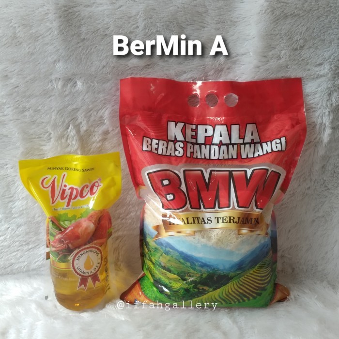 

terbaru NEW Readyy Paket Sembako Beras Minyak (BerMin) A Merk Random