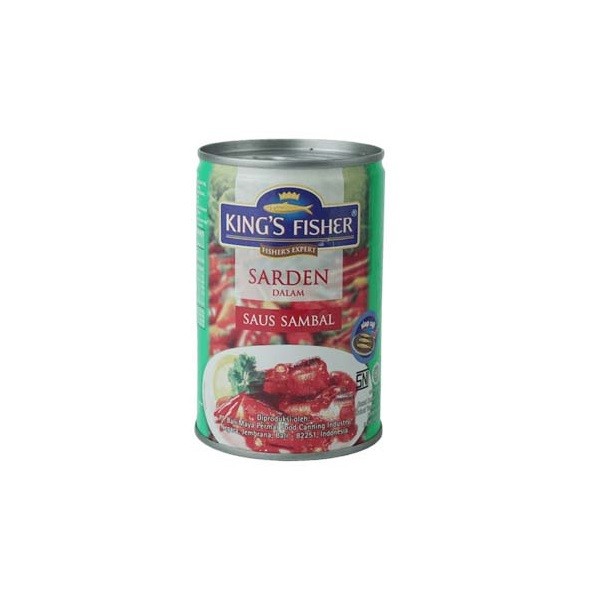 

KINGS FISHER SARDINE SAMBAL HIJAU 425G