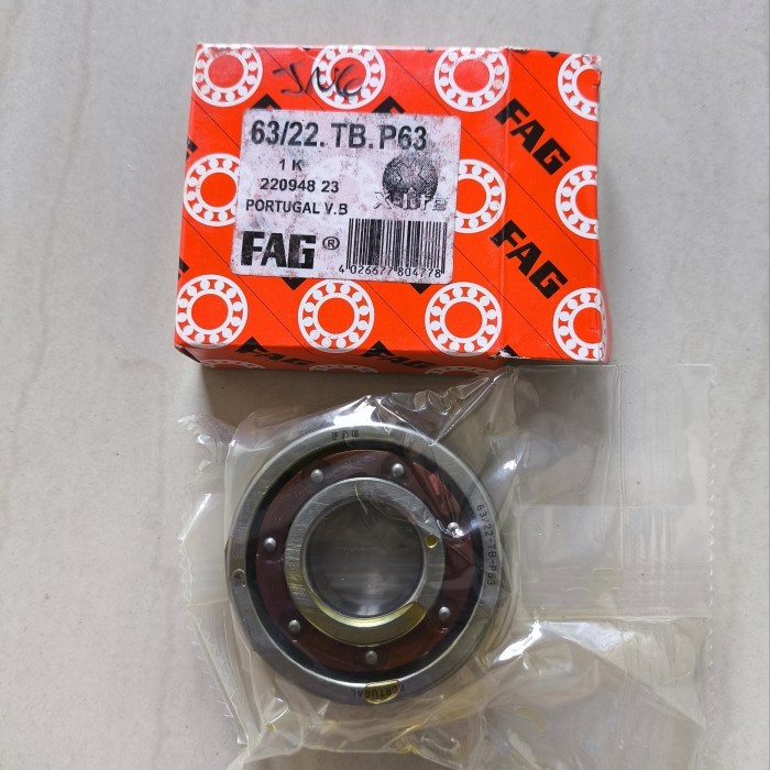 Laher Bering Bearing Fag Keramik Ceramic Portugal 63/22 6322 63 22 Tb P63 Terbaru Karisma Supra X 12