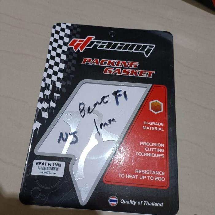 Paking Blok Bawah Beat Fi Stater Kasar Kzl Gf Racing Almu 1 Mm Barang Langka
