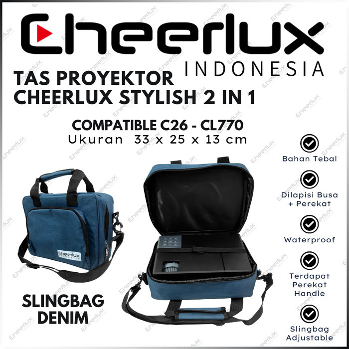 BISA E-KATALOG Tas Proyektor Cheerlux CL770 Waterproof Cheerlux Indonesia CL770