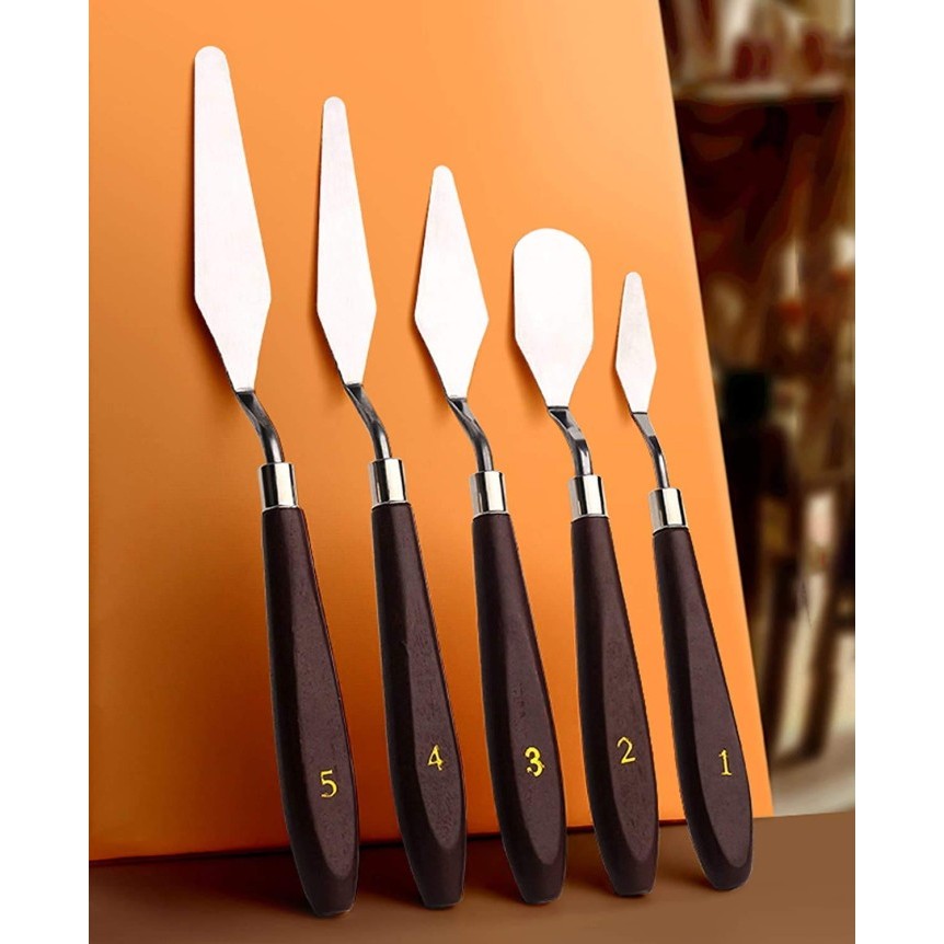 

Painting Knives Set Pisau Palet Scrapper Spatula Sculpturing Painting