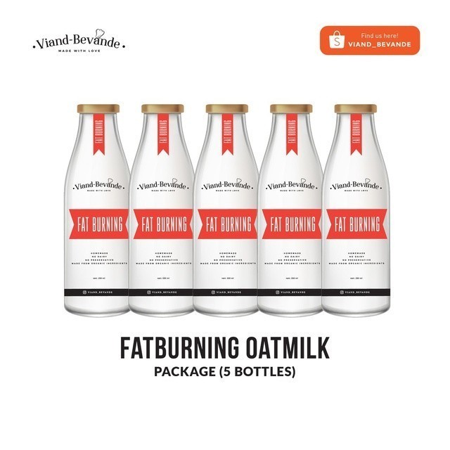 

TERLARIS TERLARIS TERLARIS VIAND BEVANDE - PAKET 5 BOTOL FATBURNING OATMILK MURAH!!! MURAH MURAH