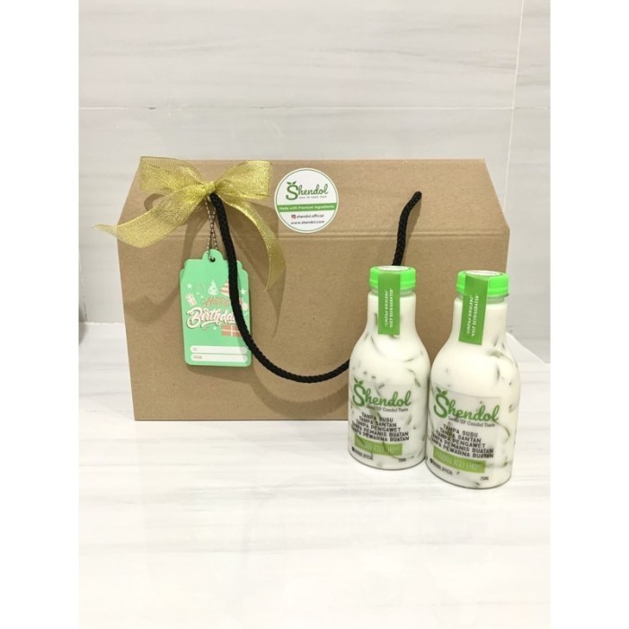 

TERLARIS TERLARIS TERLARIS GIFT BOX 10 BOTOL CENDOL SHENDOL MURAH!!! MURAH MURAH MURAH