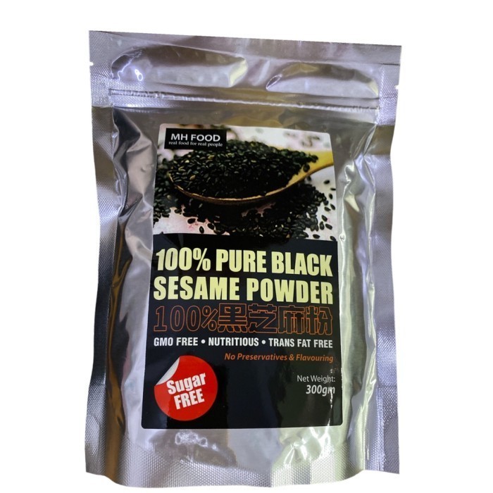 

TERLARIS TERLARIS TERLARIS YOJI 100% PURE BLACK SESAME POWDER 300G MURAH!!! MURAH MURAH MURAH