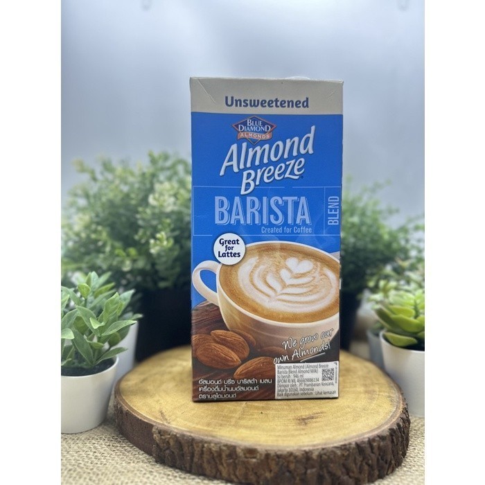 

TERLARIS TERLARIS TERLARIS SUSU BLUE DIAMOND BARISTA ALMOND MILK UNSWEETENED 946 ML MURAH!!! MURAH