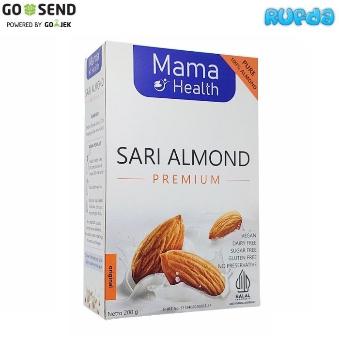 

TERLARIS TERLARIS TERLARIS MAMA HEALTH SARI ALMOND PREMIUM UNSWEETENED WHOLE ALMONDMILK SUSU BEBAS