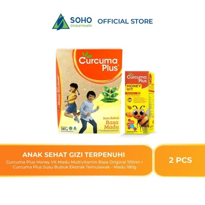 

TERLARIS TERLARIS TERLARIS PAKET BACK TO SCHOOL CURCUMA PLUS ANAK SEHAT GIZI TERPENUHI 2 MURAH!!!