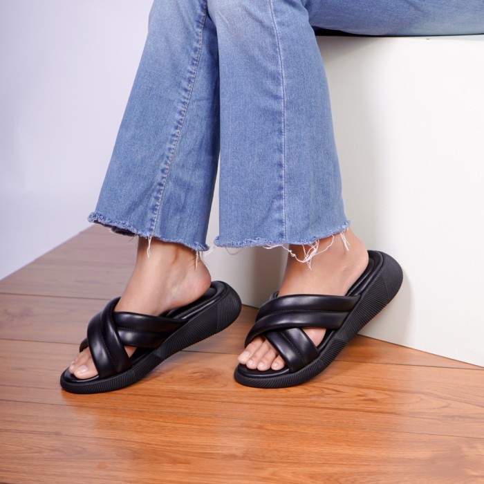 Nadhira by LAPEPA sandal wanita slip on Casual & Trendy