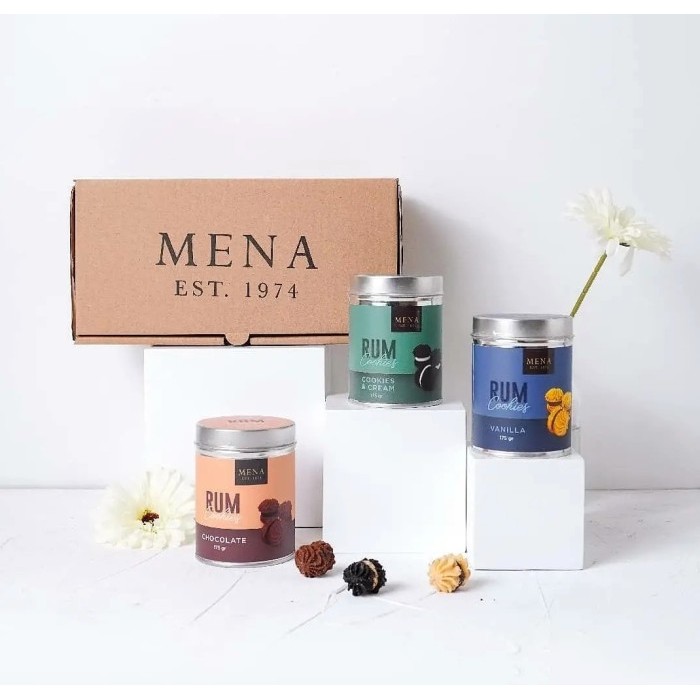 

Gift Box Brown (Isi 3 Medium Can)