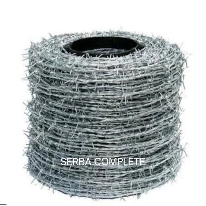 @=@=@=@=] KAWAT DURI 80 Meter 80M KAWAT DURI PER ROLL 8KG 8 KG KAWAT DURI GALVANIS 80M 80 METER