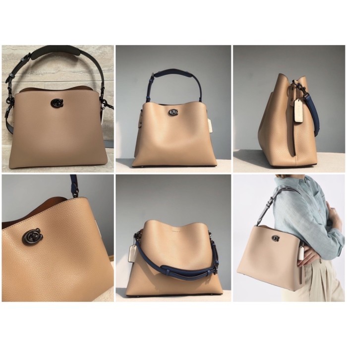 [Original] Coach Willow Bucket Bag Large Tas Coach Original Coach Bag