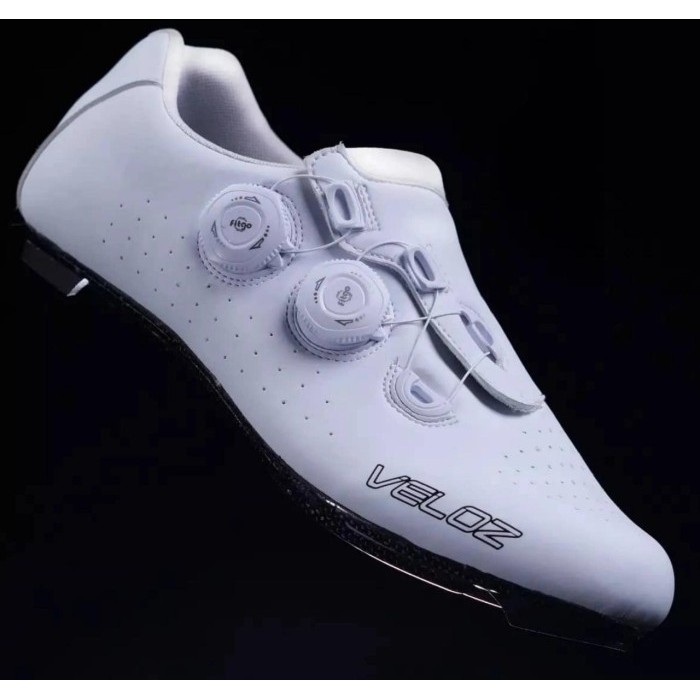 Buruan,. Sepatu Sepeda Carbon Veloz Avelio Carbon Putih Roadbike