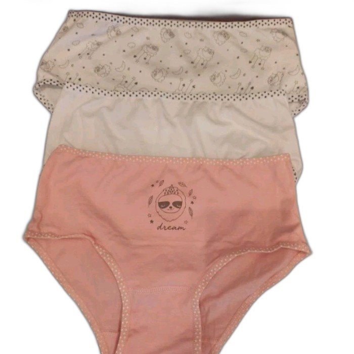 PROMO M L panty anak little heart younghearts pack