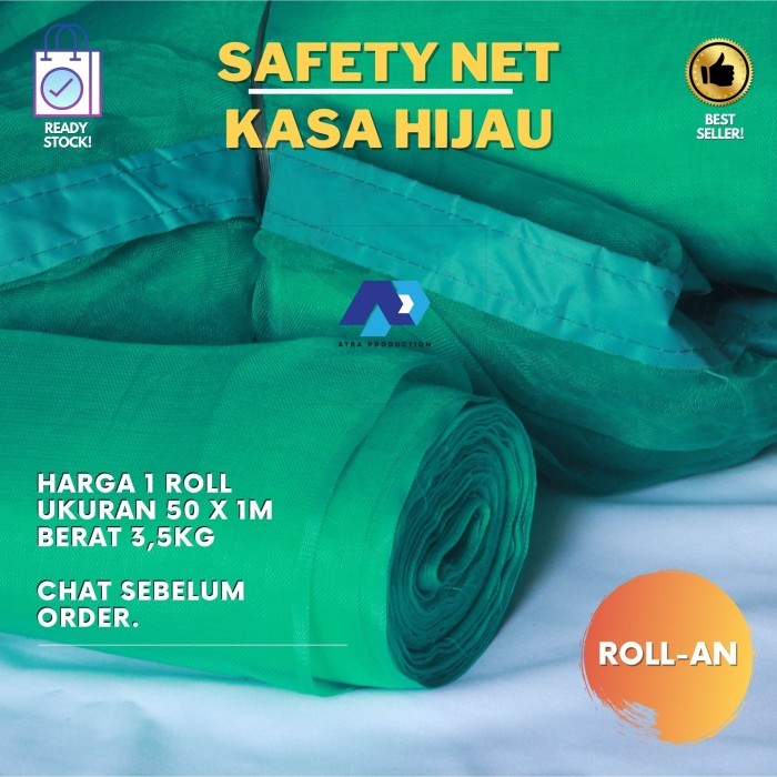 Kasa Hijau / Insect Net / Jaring Kasa / 1 Roll Termurah