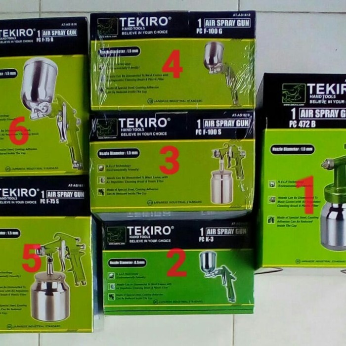 ~~~] spray gun F75 G tekiro