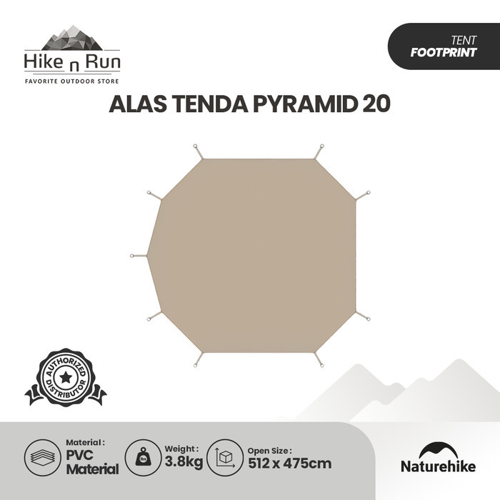 Soniaa_ Alas Tenda Glamping Naturehike Nh20Zp012 Brighten Tent 20 Footprint