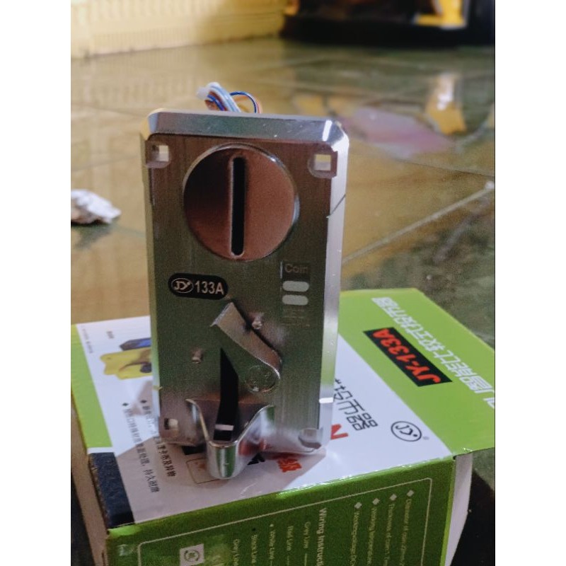 Slot koin / koin acceptor Silver 100% baru