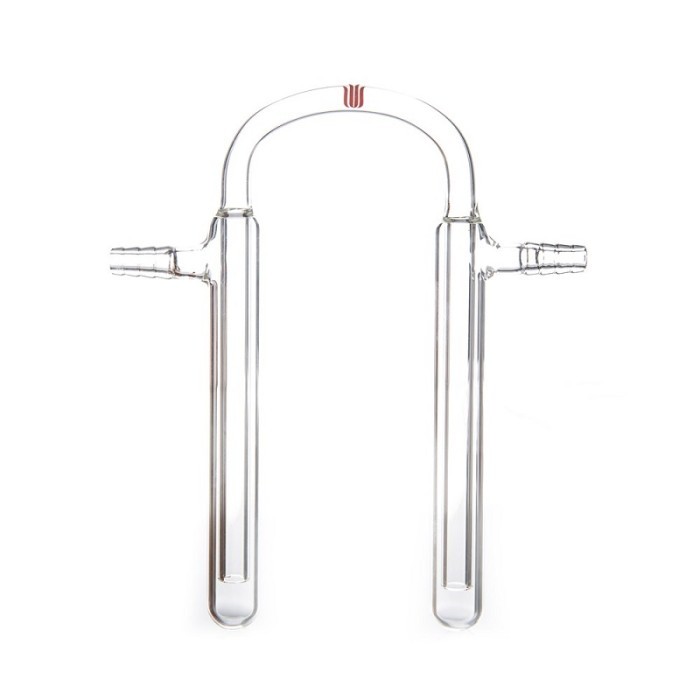 

U-SHAPED BUBBLER DIAMETER 17MM HEIGHT 150MM BOROSILICATE GLASS B2517150