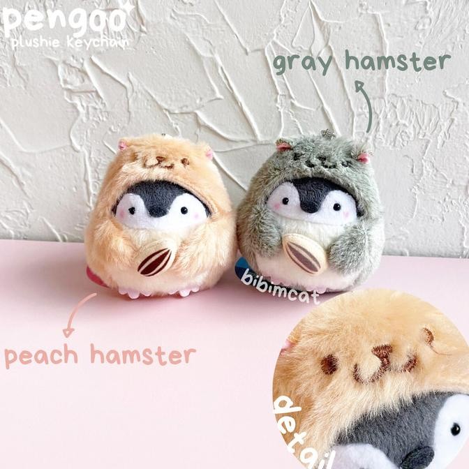 Pengoo Plushie Keychain / Gantungan Kunci Boneka Penguin Premium