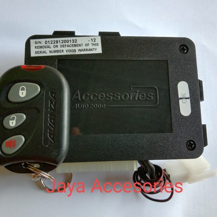 Modul Ecu Dan Remote Alarm Original Avanza Type E S 2004 - 2011