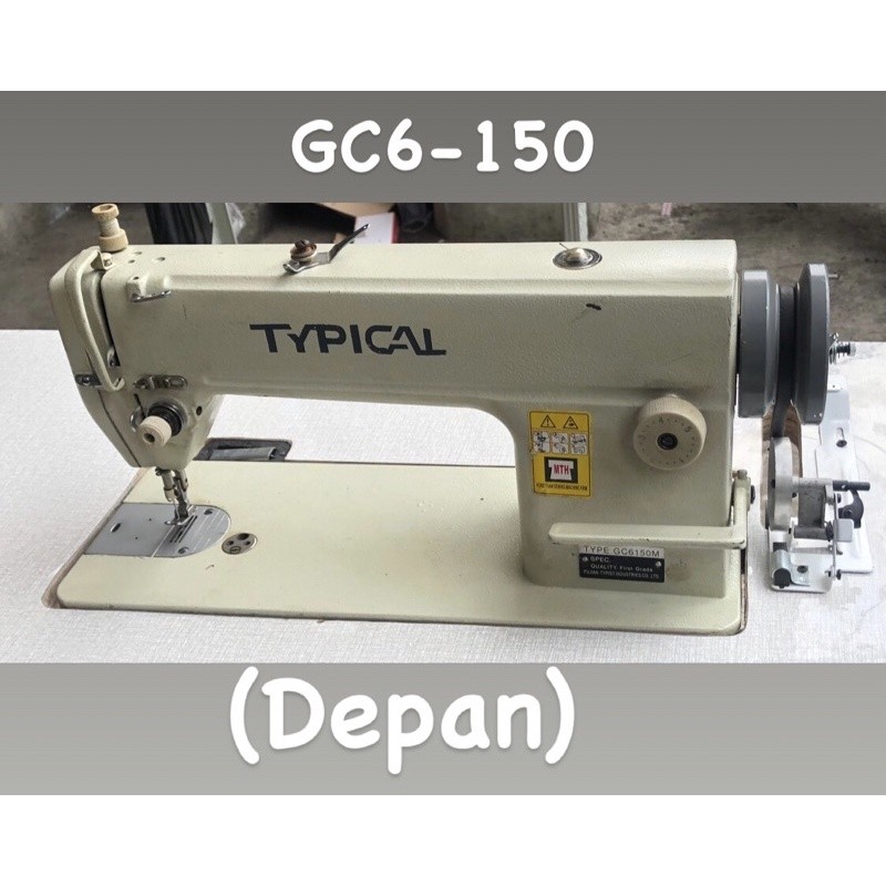 MESIN JAHIT TYPICAL TIMBUL (ALL TIPE) SERVO SECOND (BEKAS)