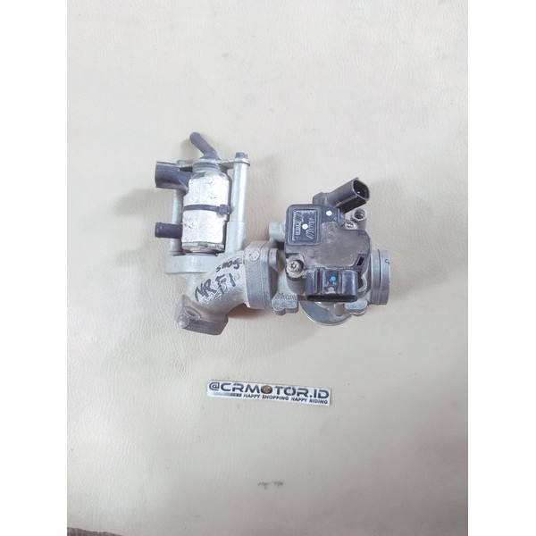 Throttlebody Karburator Injeksi Throttle Body Suzuki Shogun 125 Nr Fi Ori Copotan Motor Barang Langk