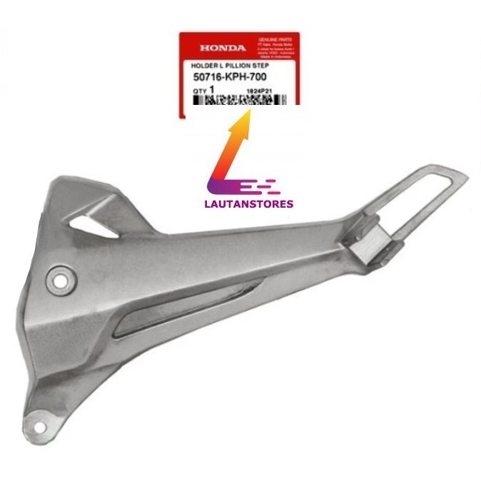 50716-Kph-700 Dudukan Foot Step Belakang Kiri Supra X 125 Lama 2005 - 2006 Barang Langka