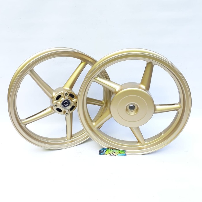 Velg Palang Racing Honda Vario 125 150 Led Gold Rossi Sanca Model Rcb Barang Langka