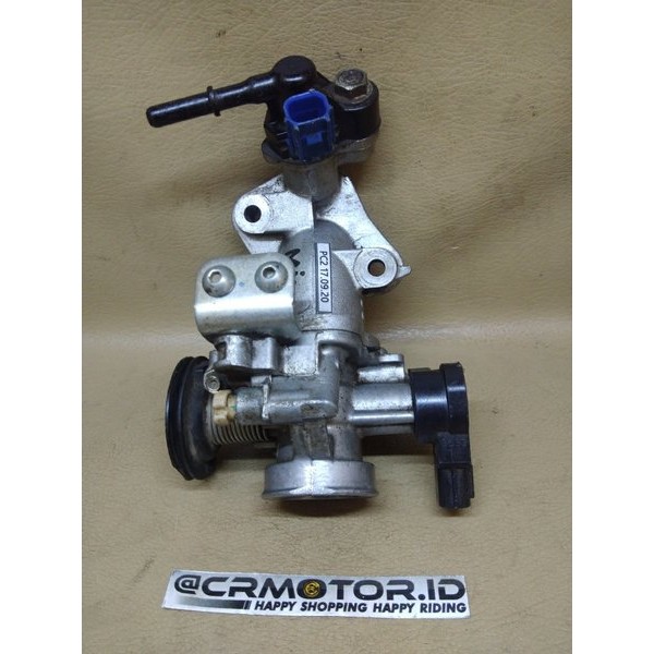 Throttlebody Throttle Body Karburator Injeksi Yamaha Mio M3 Ori Copotan Motor Barang Langka