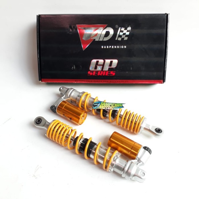 Shock Skok Belakang Tabung Bawah Pcx 350Mm Kuning Tad Racing O-Series Barang Langka