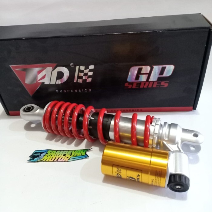 Shock Sok Skok Belakang Tabung Bawah Mio O-Series 300 Mm Merah Tad Barang Langka