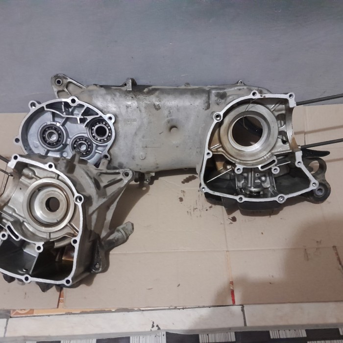 Crankcase Rengkes Kanan Kiri Aerox 155 Lexy Original Copotan Kalter Barang Langka