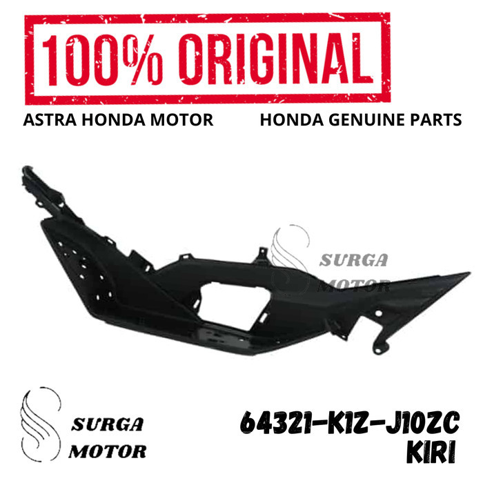 Cover Step Floor Dek Bawah Lantai Pijakan Kaki Kiri Pcx 160 K1Z Ahm Barang Langka