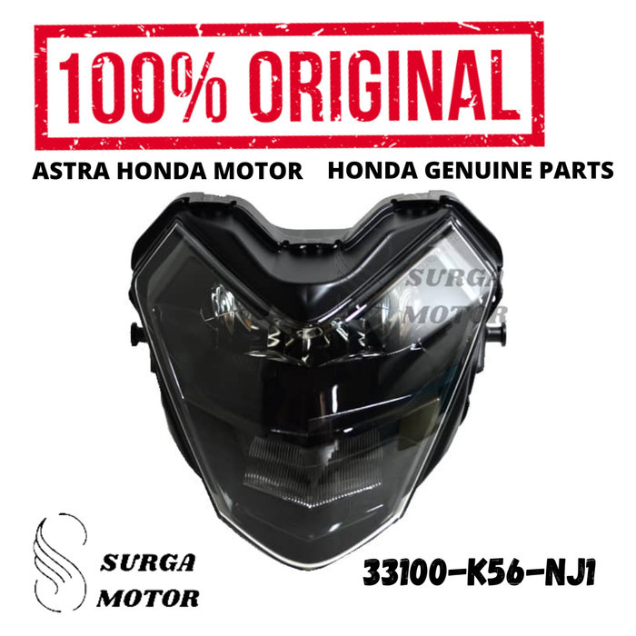 Reflektor Headlight Lampu Depan Supra Gtr 150 K56W Reflector Gtr150 Barang Langka