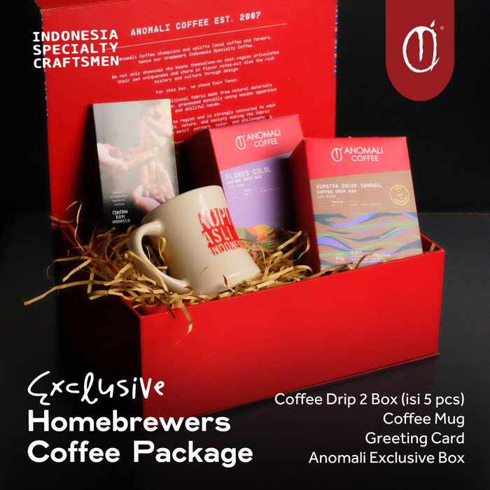 

Anomali Coffee Exclusive Homebrewers Coffee Package Hampers - A Best Quality