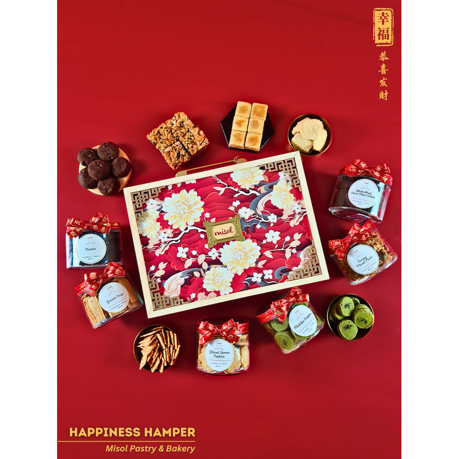 

Pre-Order Only Hampers Parcel Misol Cookies Kue Kering (Pilih Variant) Best Quality