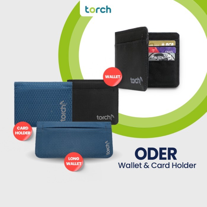 

TERLARIS TORCH ODER DOMPET POLOS LIPAT KARTU PRIA WANITA KARTU TEMPAT UANG TAHAN AIR RINGAN - WALLET