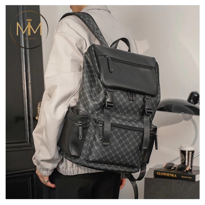

TERLARIS [MAX-MOR] M117 TAS RANSEL KULIT PRIA TAS BACKPACK PRIA TAS KULIT PRIA PREMIUM MURAH!!!