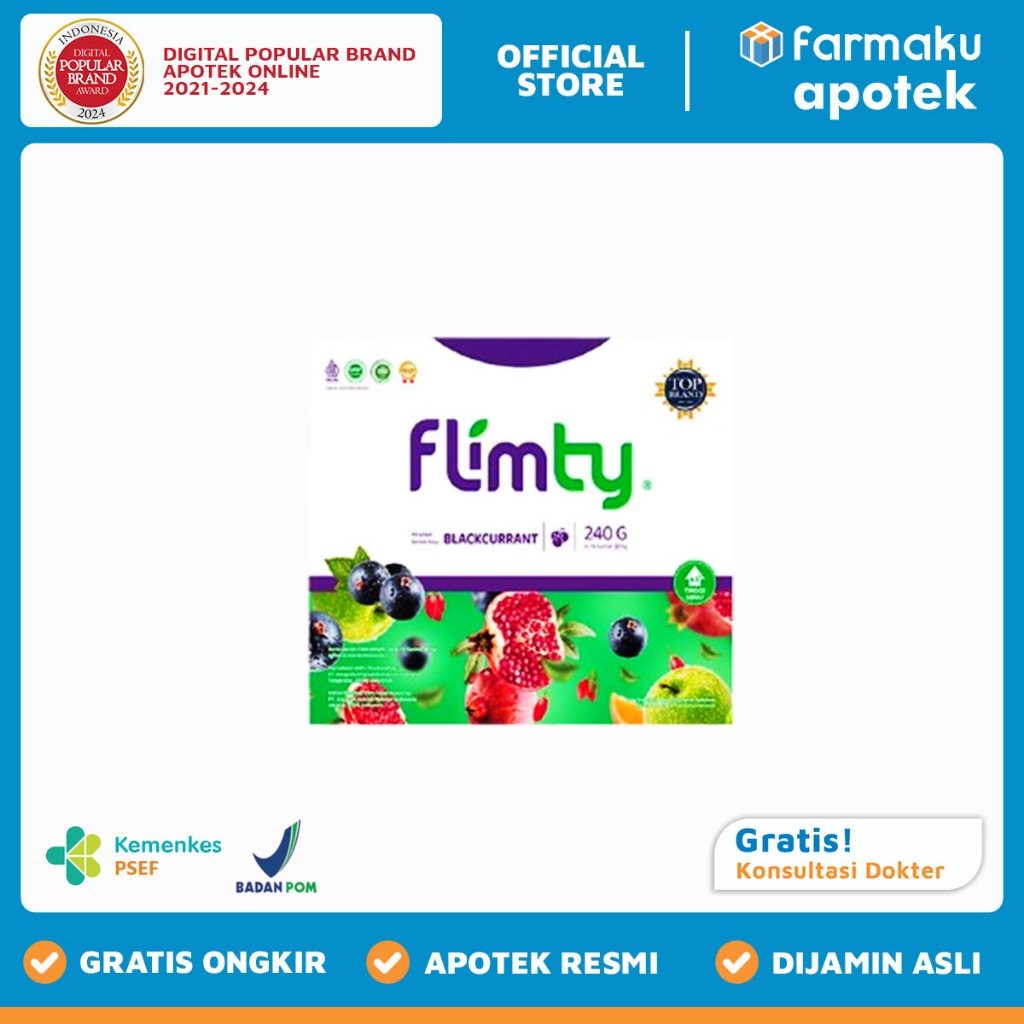 

Flimty Fiber Detox Blackcurrant Box 16 Sachet - BIN