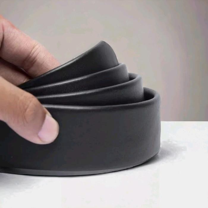 Terlaris Ikat Pinggang Kulit Asli Model Resleting Sabuk Gesper Pria Kulit Sapi Asli Garut