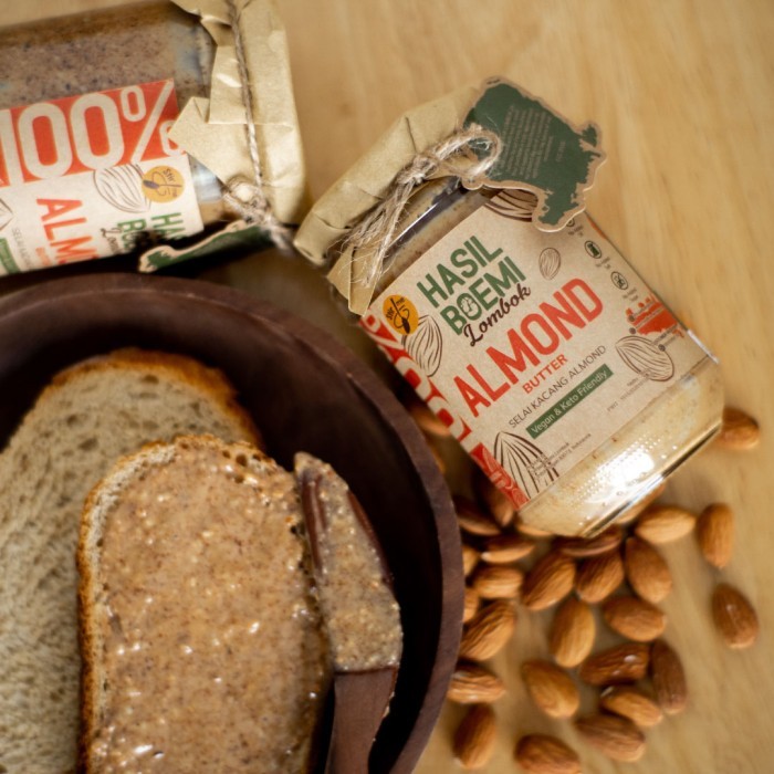 

Makanan Sehat Natural Bebas Gula Diet Diabetes Selai Almond U Roti Best Seller