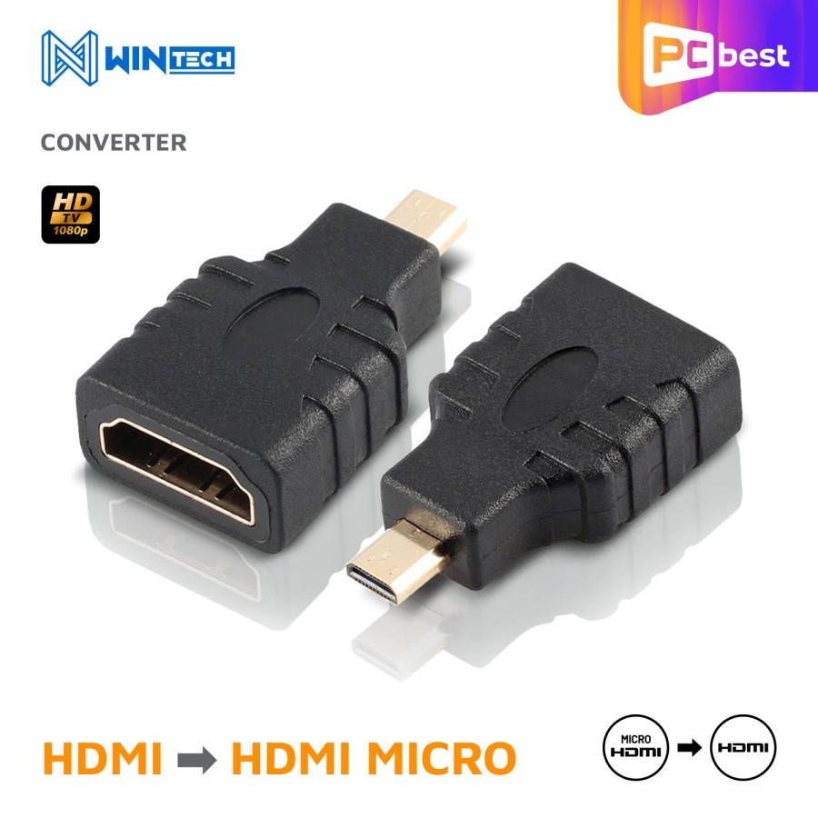 Converter HDMI - Micro Hdmi / Converter Micro HDMI to HDMI Male