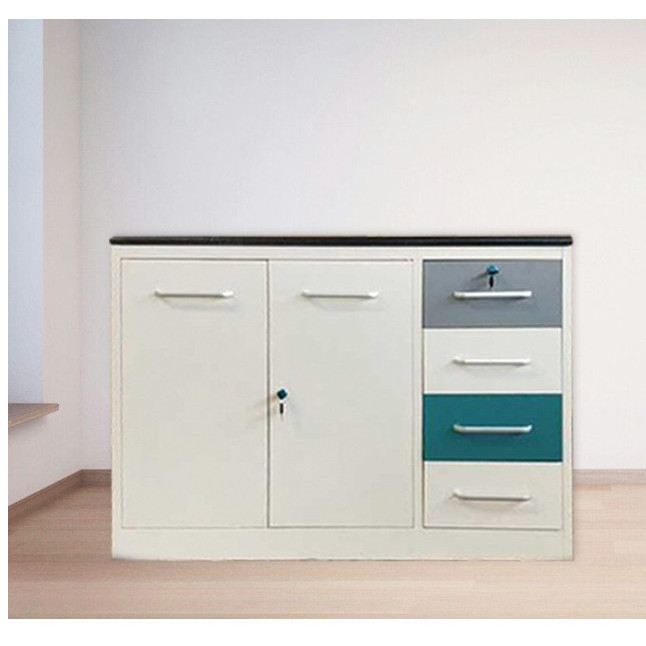 Lemari Dapur Besi 3 Pintu Pendek Lemari Piring Medan